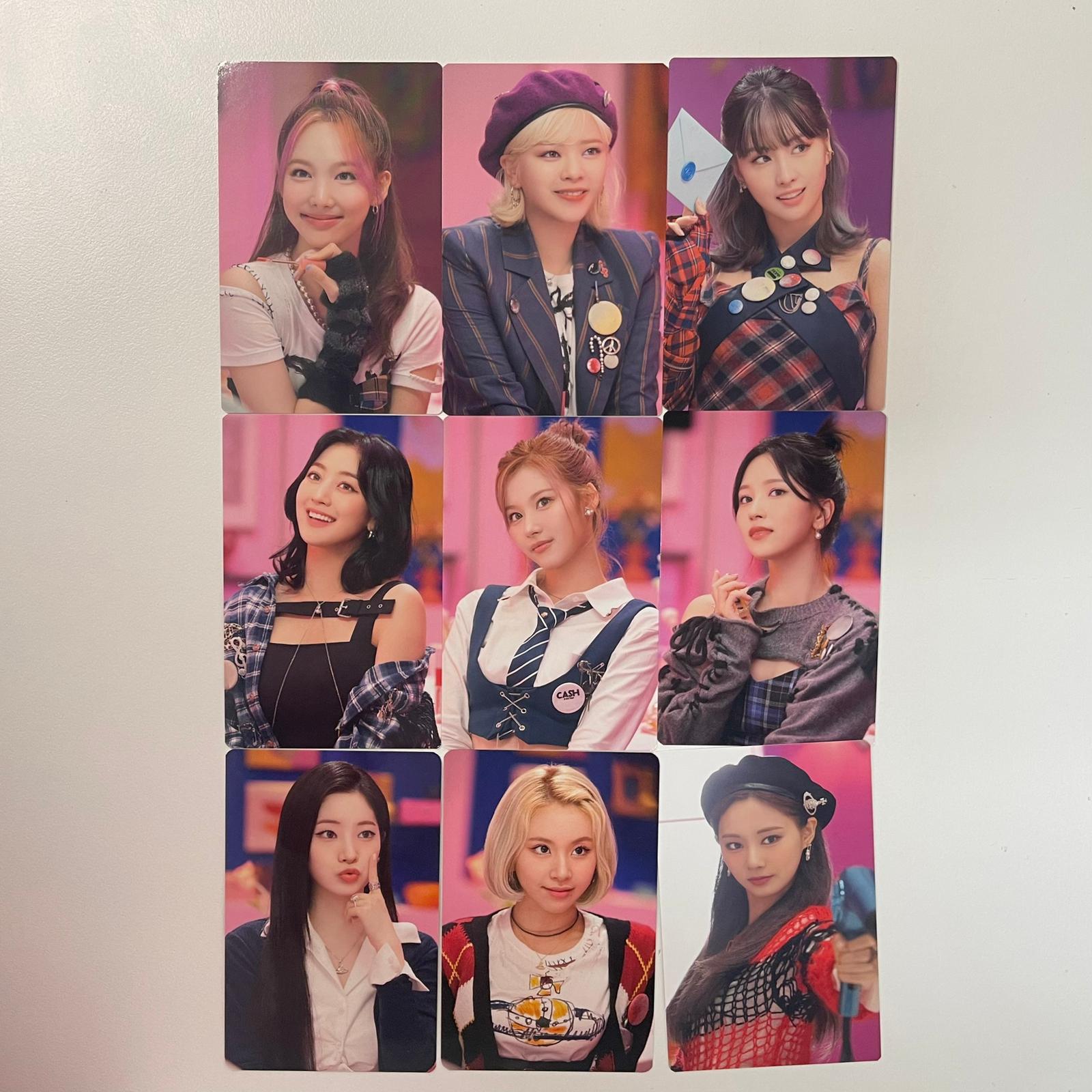 KILL THIS LOVE PHOTOCARD OFFICIAL - PINK VER 1 - JENNIE