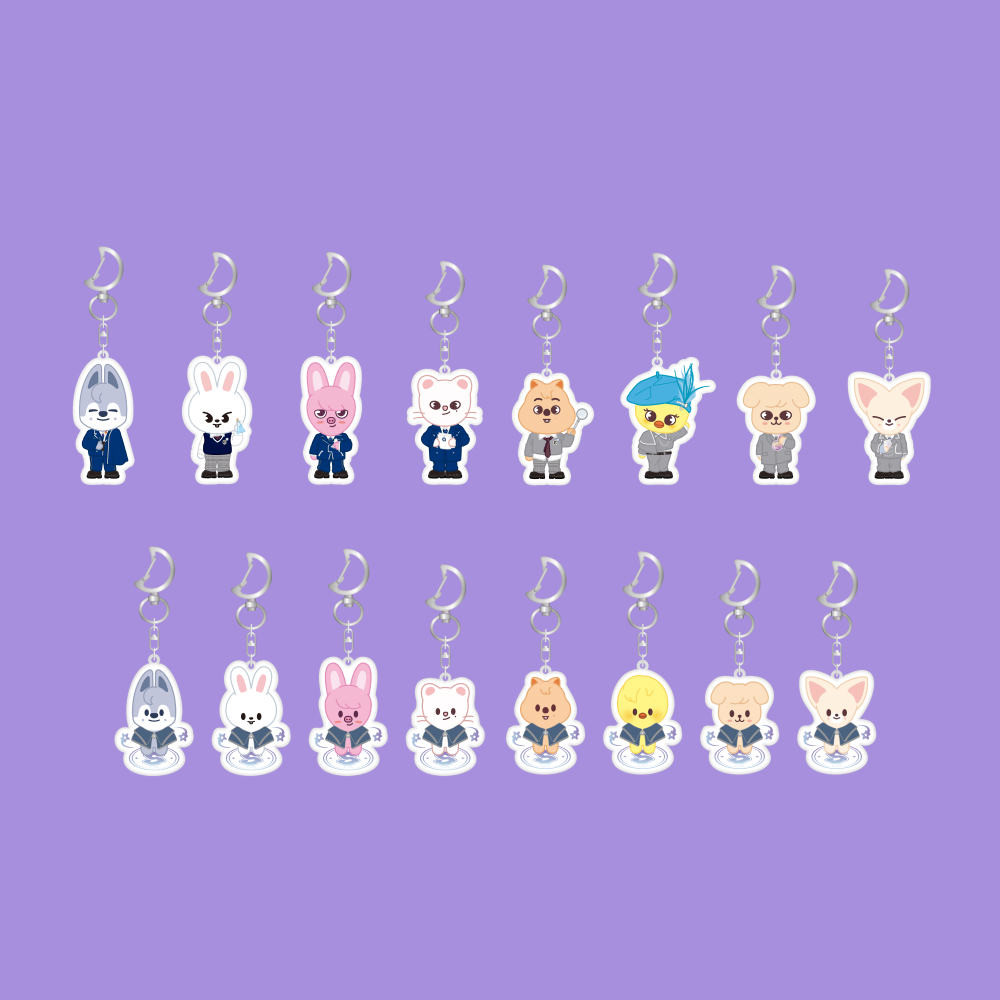 [Skzoo POPUP Store] SECRET SOFT KEYRING