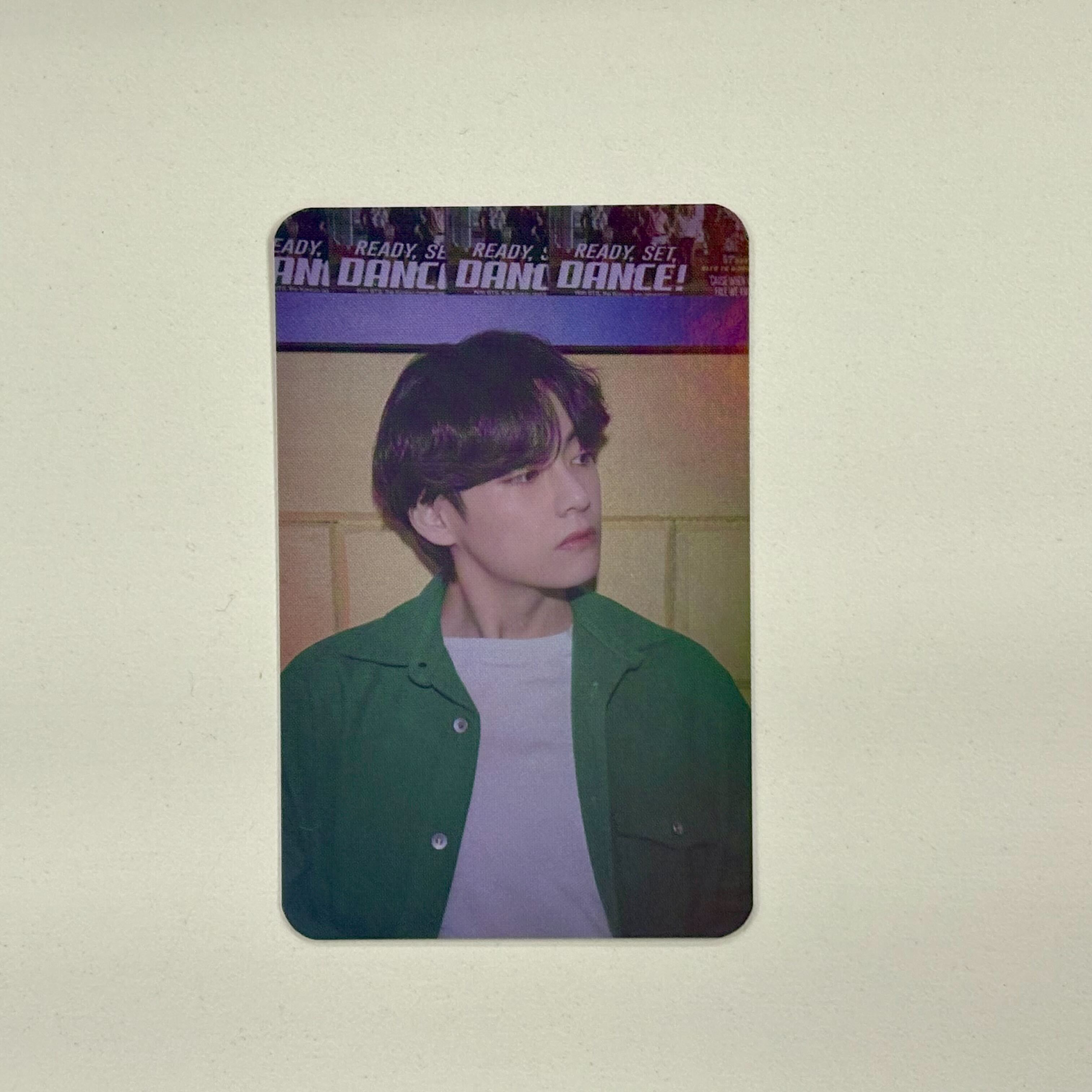 PERMISSION TO DANCE ON STAGE-LIVE  Aladin POB Hologram Photocard - V 
