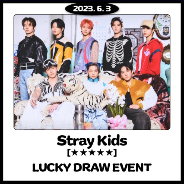 [LUCKY DRAW RANDOM] Stray Kids ★★★★★ (5-STAR) 