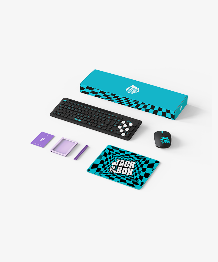 BTS MERCH BOX #13 Keyboard And Mouse