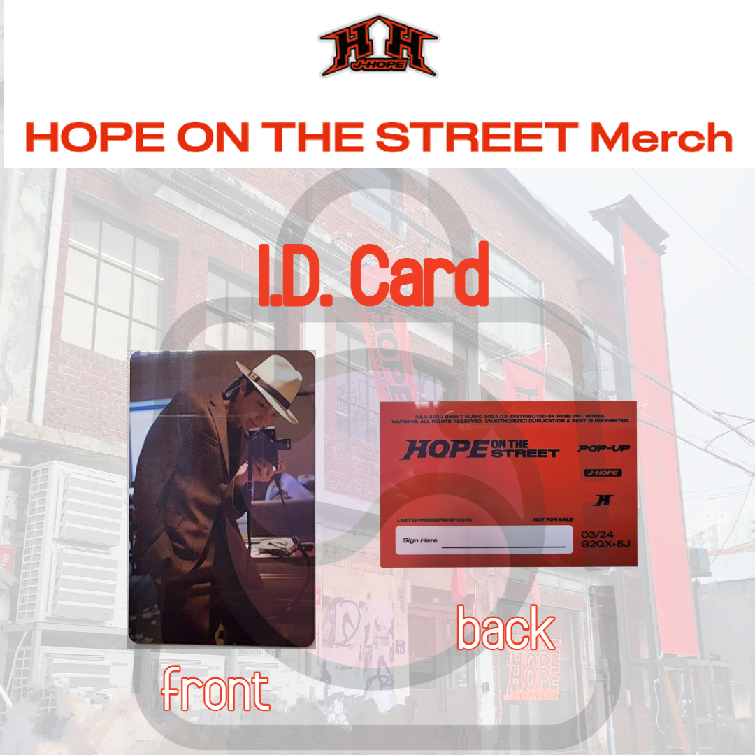HOTS POPUP STORE - ID Card
