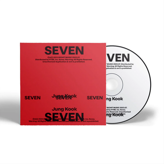 Jungkook - Seven (feat. Latto) Single CD