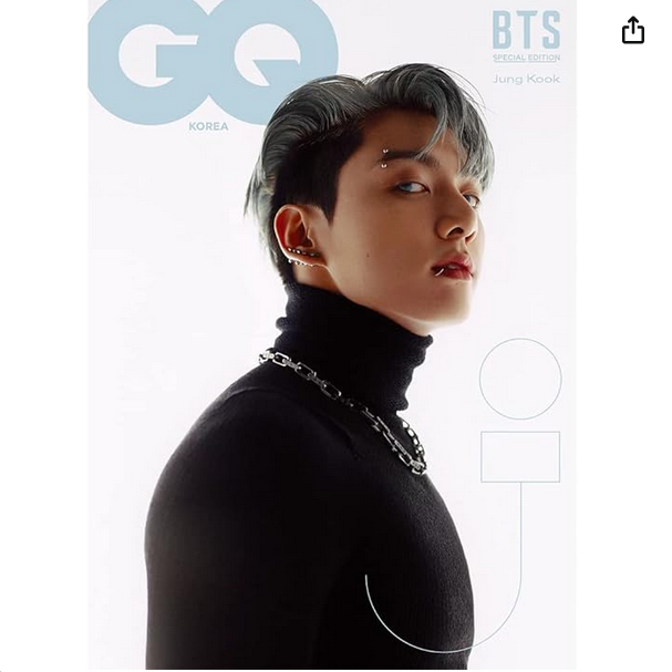 GQ KOREA MAGANIZE BTS JUNGKOOK 2022
