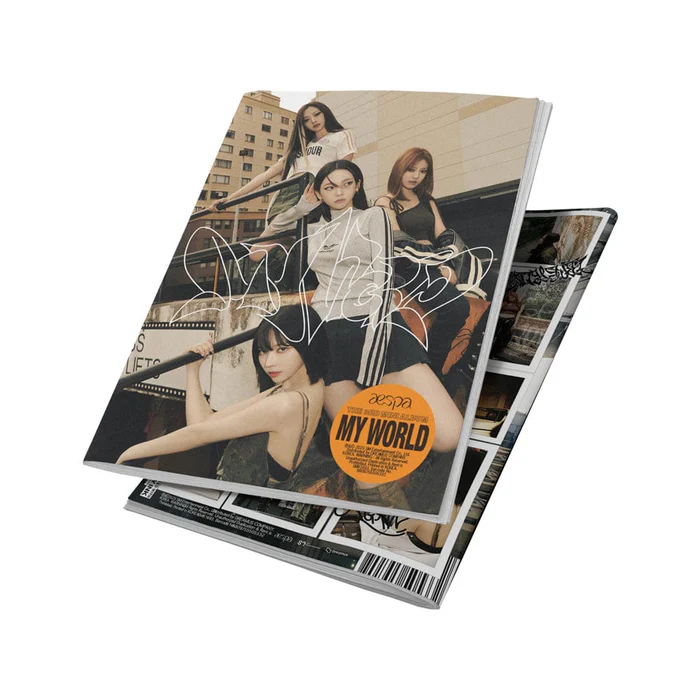 3rd Mini Album ’MY WORLD’ (Tabloid Ver.) (OPENED)