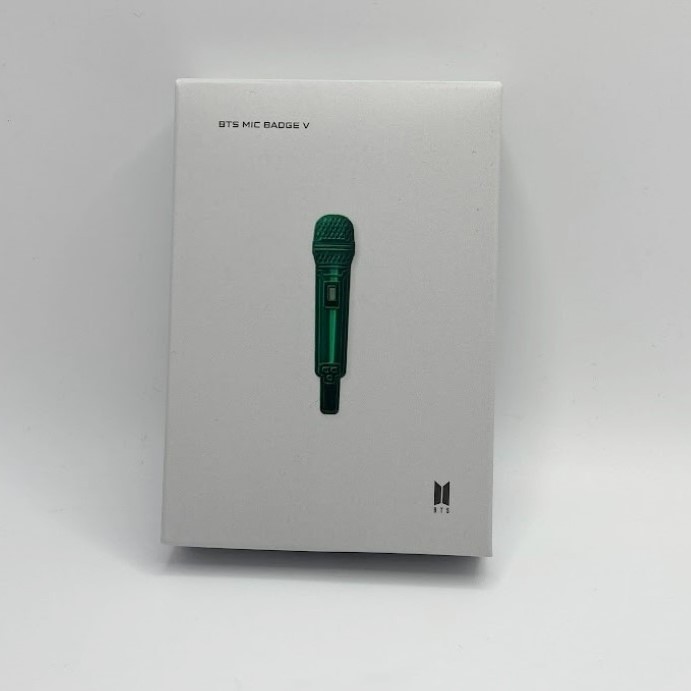 Hybe Insight BTS Mic Badge V