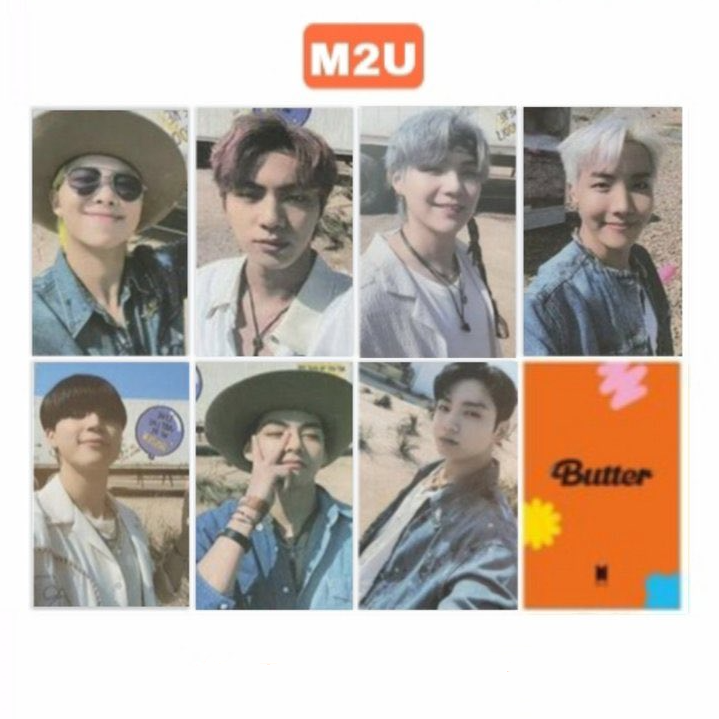 V - BUTTER M2U LUCKY DRAW PVC PHOTOCARD 