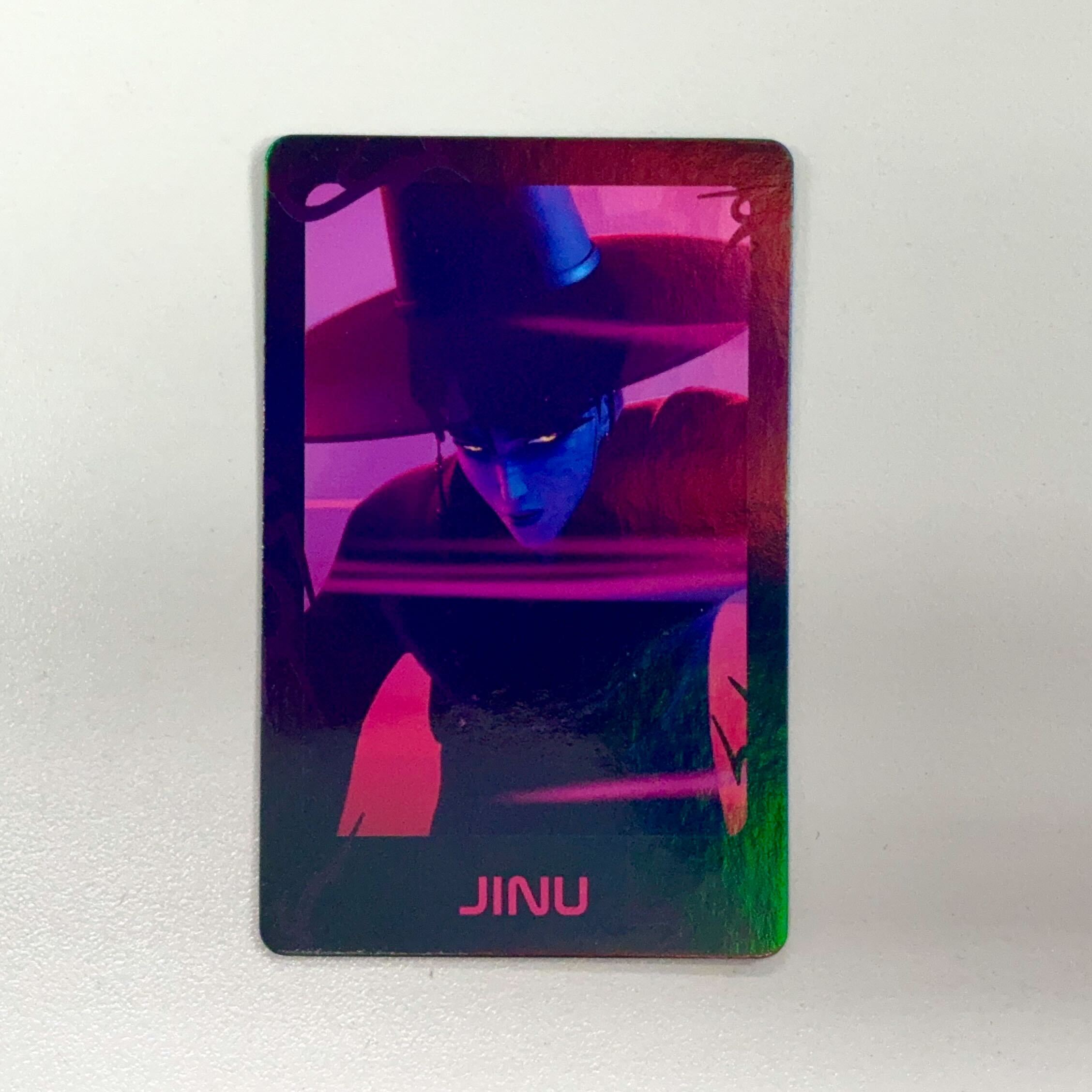KPOP DEMON HUNTERS Jinu Holographic Photocard 