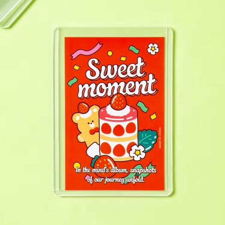 Clear Top Loader  5.8 x cm x 8.9 cm - pack of 10 pieces