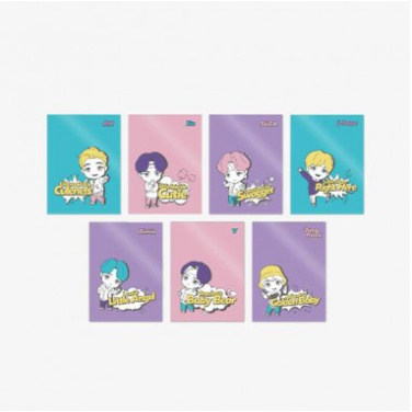 BTS x TinyTAN Goods - 2 Pocket Folder - SUGA