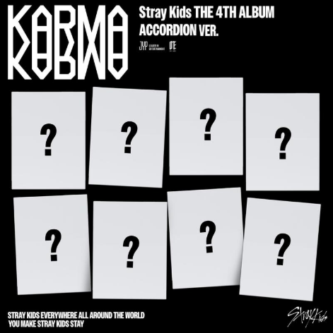[PRE ORDER]  THE 4TH ALBUM KARMA (ACCORDION VER.) (SET)  + FANS POB 