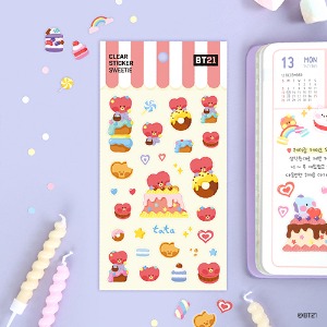 Clear Sticker Sweetie - TATA