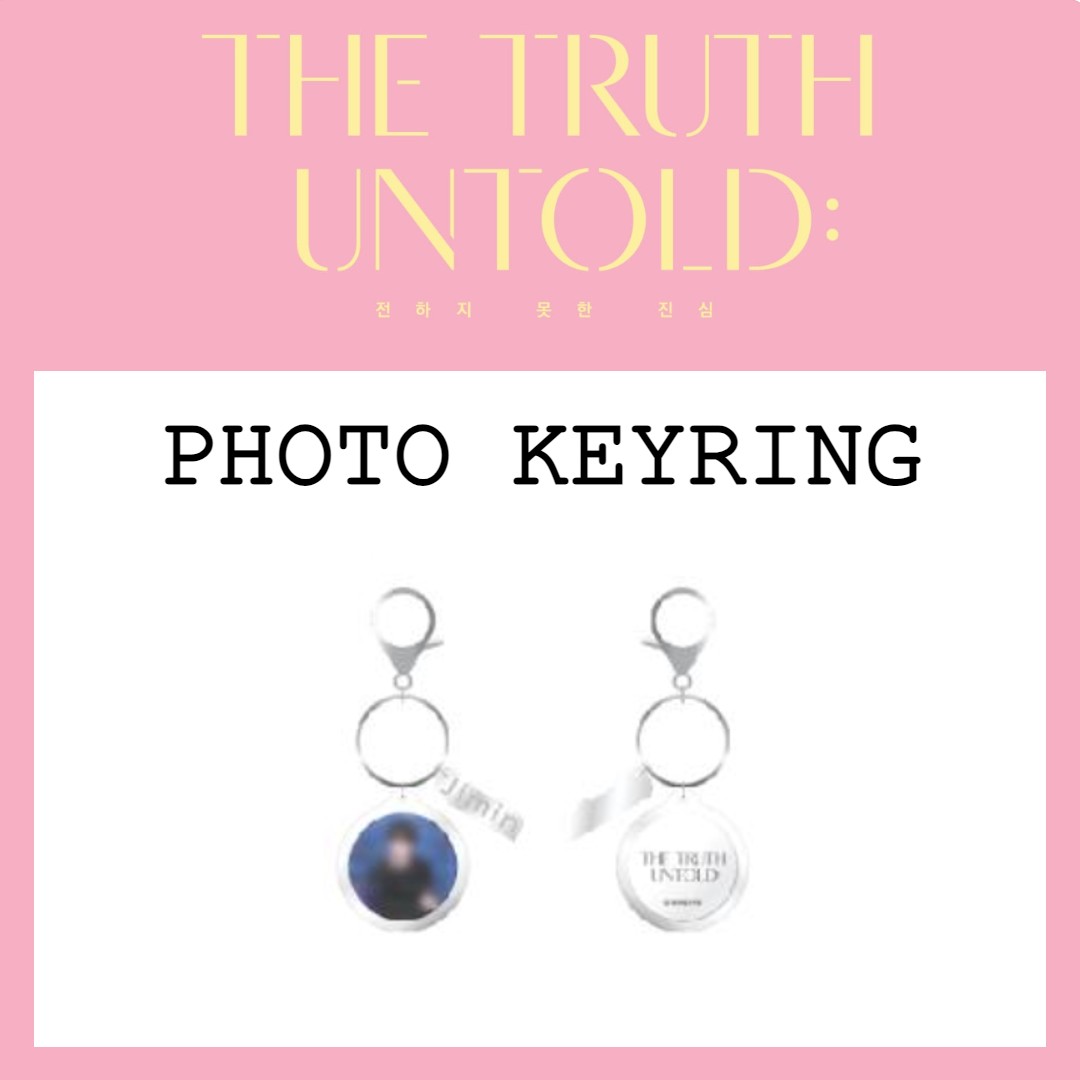 The Truth Untold Merch - Photo Keyring