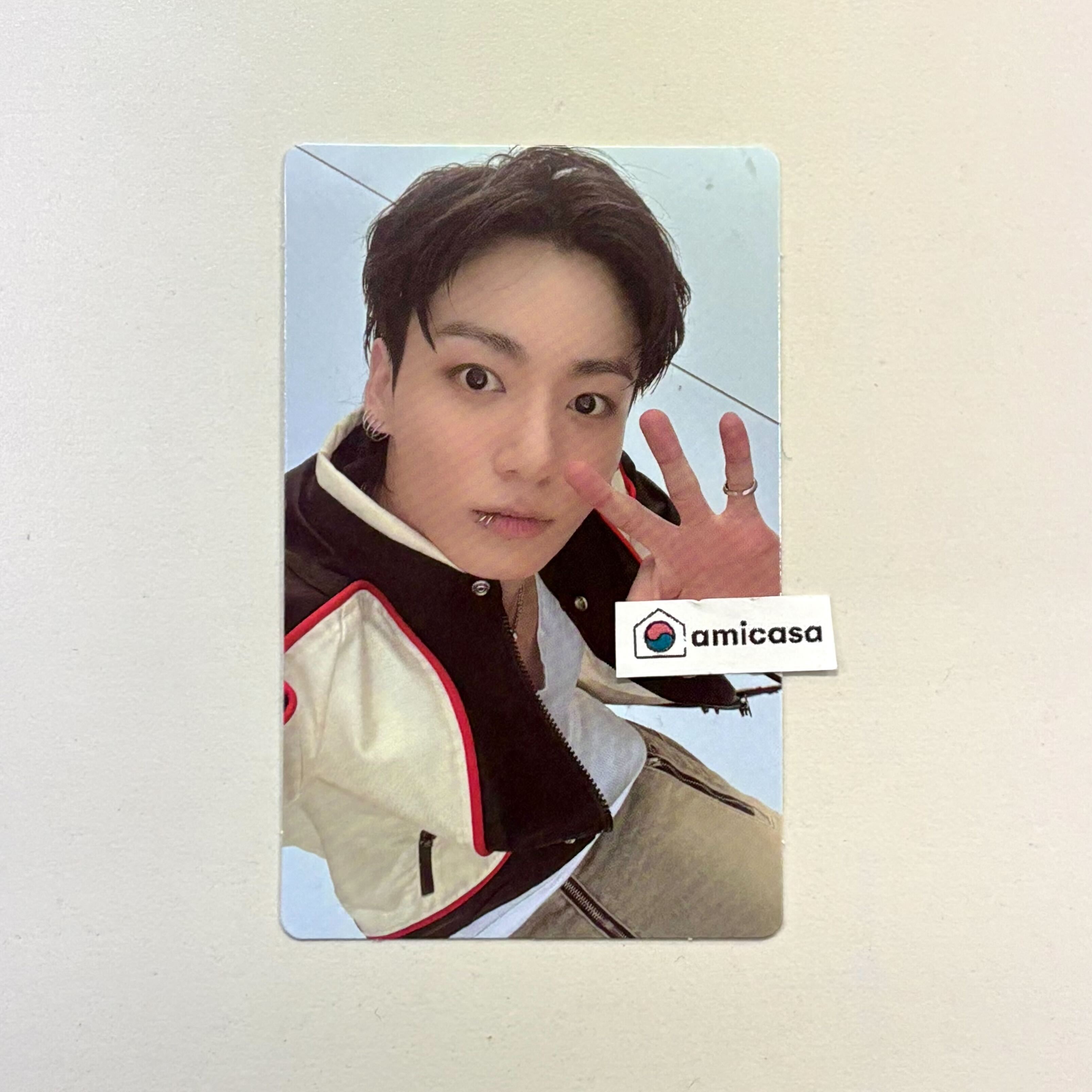 Golden live on stage  weverse Lucky Draw Ver. A Photocard 