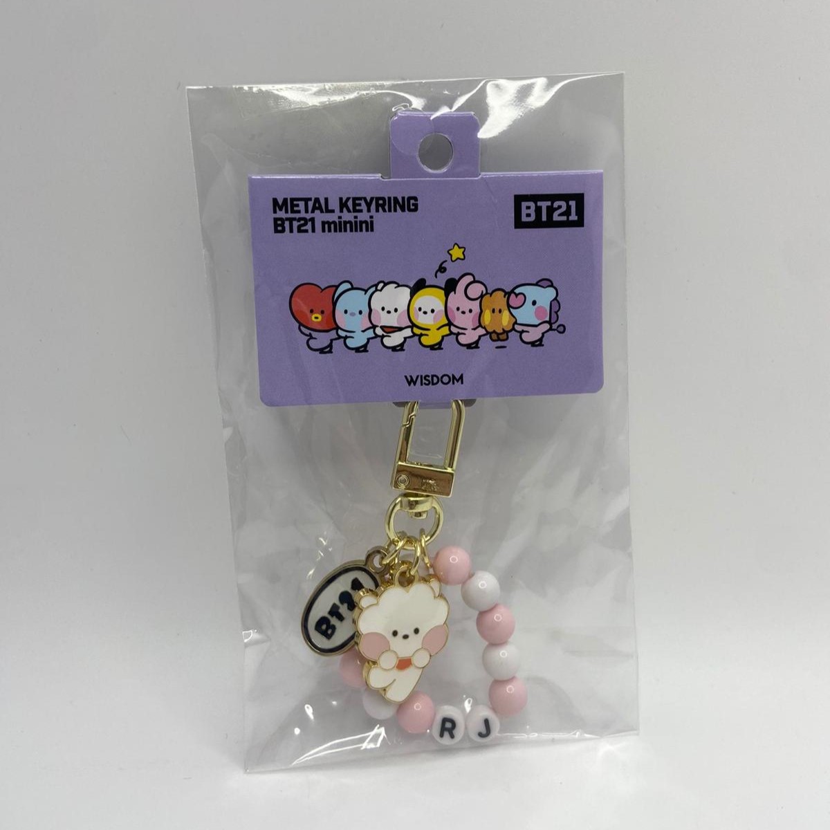 Metal Keyring RJ