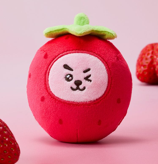 BT21 Strawberry Party Stress Ball Doll COOKY