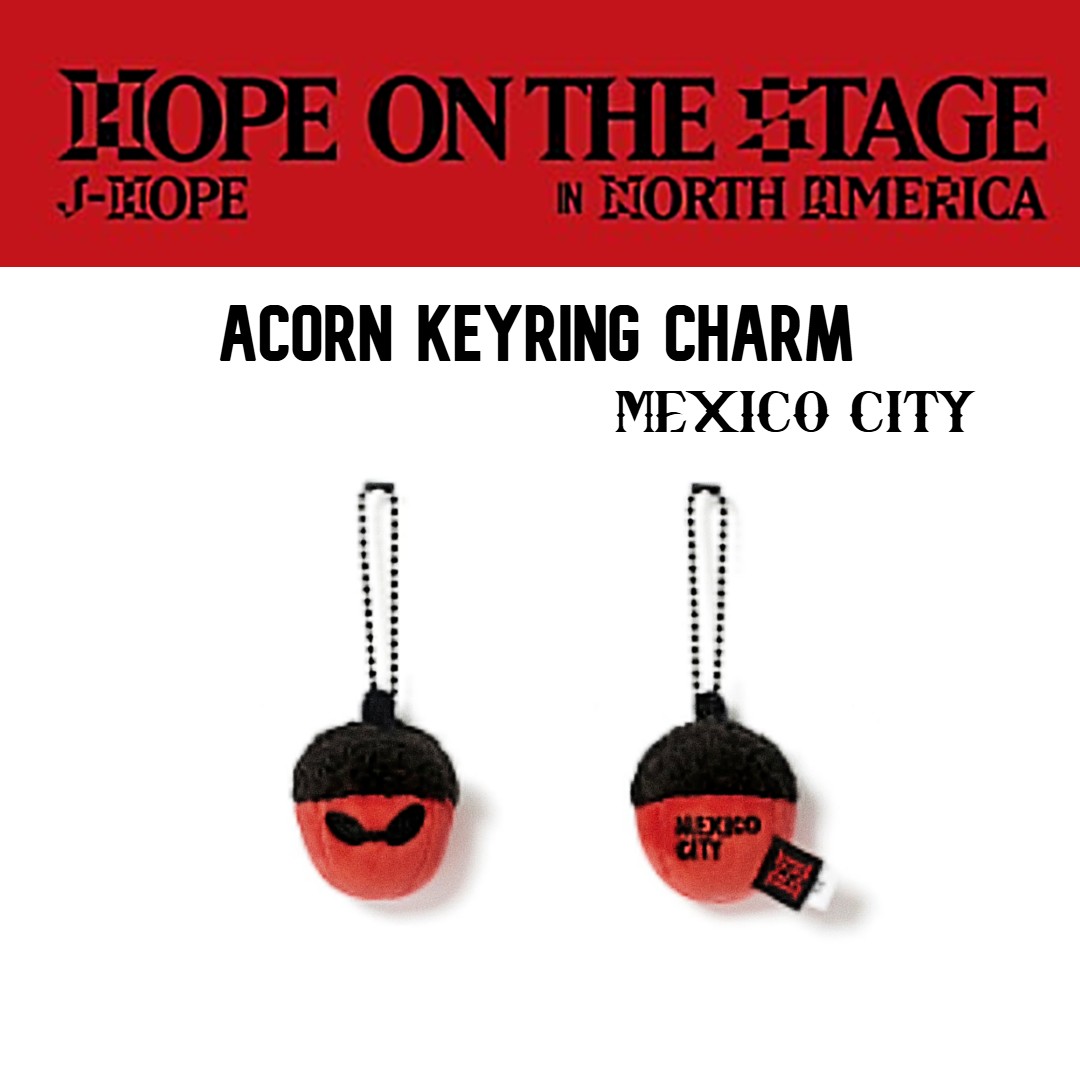 Hope on the Stage - Acorn Keyring Charm (Mexico City)