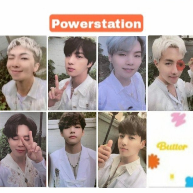 JIN - BUTTER PowerStation LUCKY DRAW PVC PHOTOCARD 