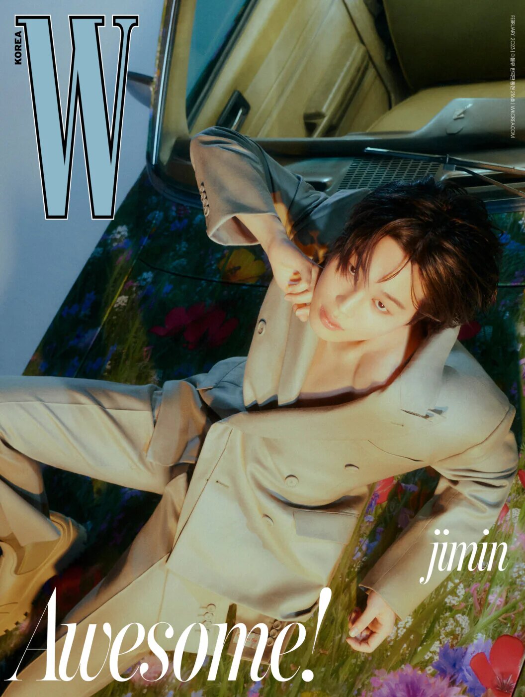 W MAGAZINE - JIMIN VOL 2. FEB 2023 A Cover 