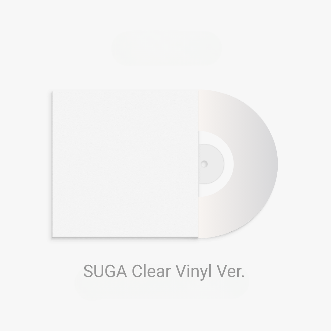 BTS The 5th Album 'ARIRANG' (SUGA Clear Vinyl)