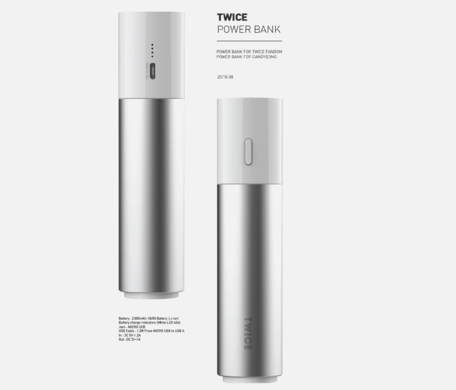 TWICE Candybong Power Bank (OFFICIAL)