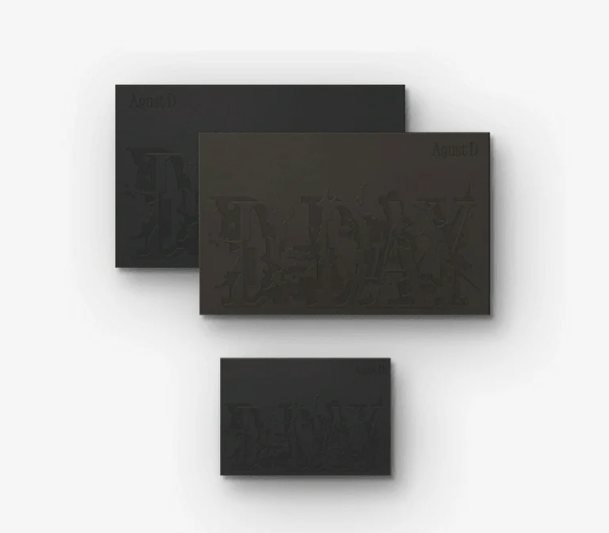 Agust D (BTS) 'D-DAY' (Set) + 'D-DAY' (Weverse Albums ver.)+ Weverse EARLY BIRD 