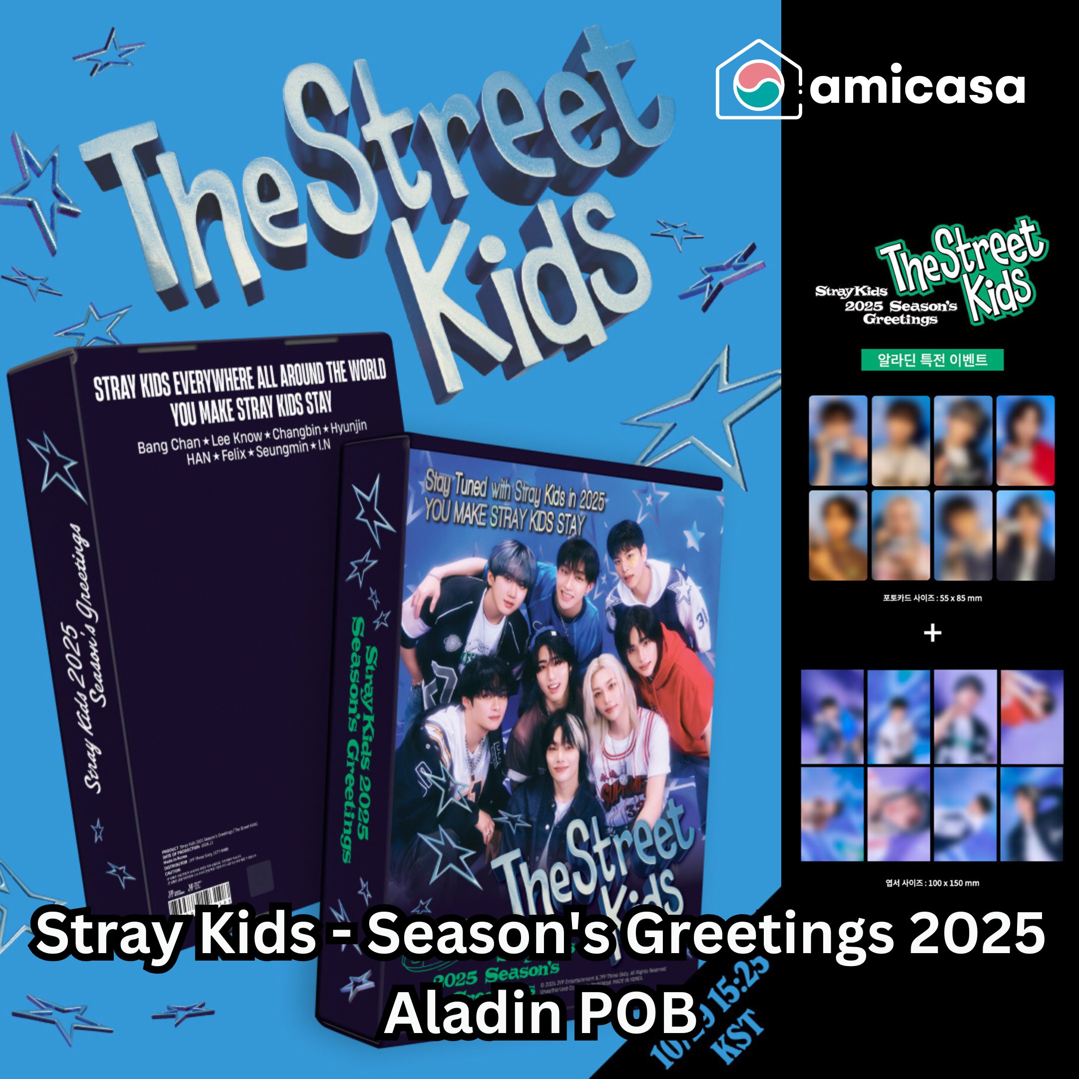 Stray Kids Season's Greetings 2025 Aladin POB