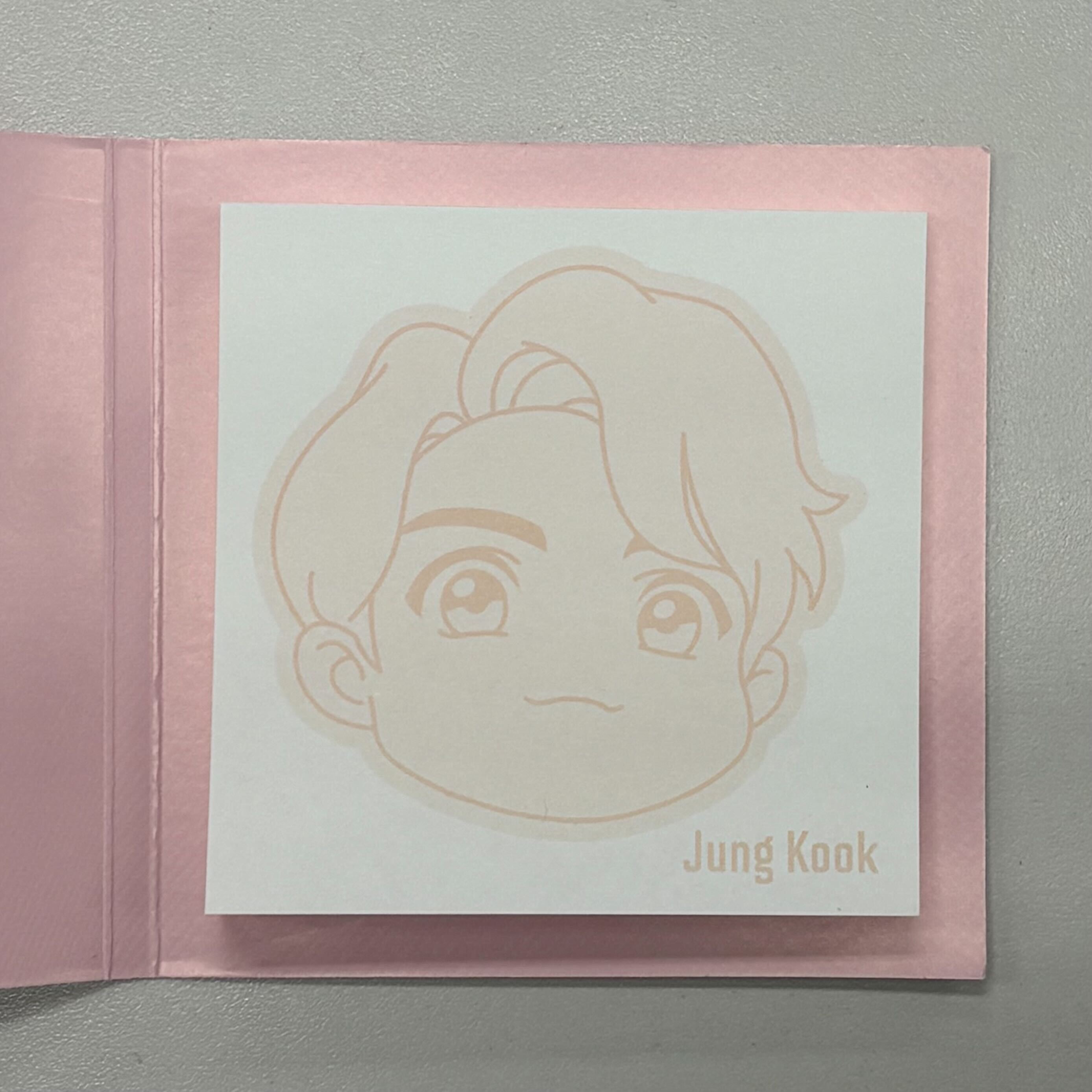 BTS POP-UP: HOUSE OF BTS] Official Sticker Note RANDOM