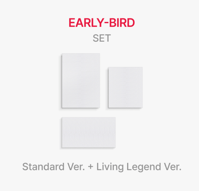 [EARLY-BIRD] 'ARIRANG' (Set) + 'ARIRANG' (Living Legend Ver.) Set + Weverse Early bird 