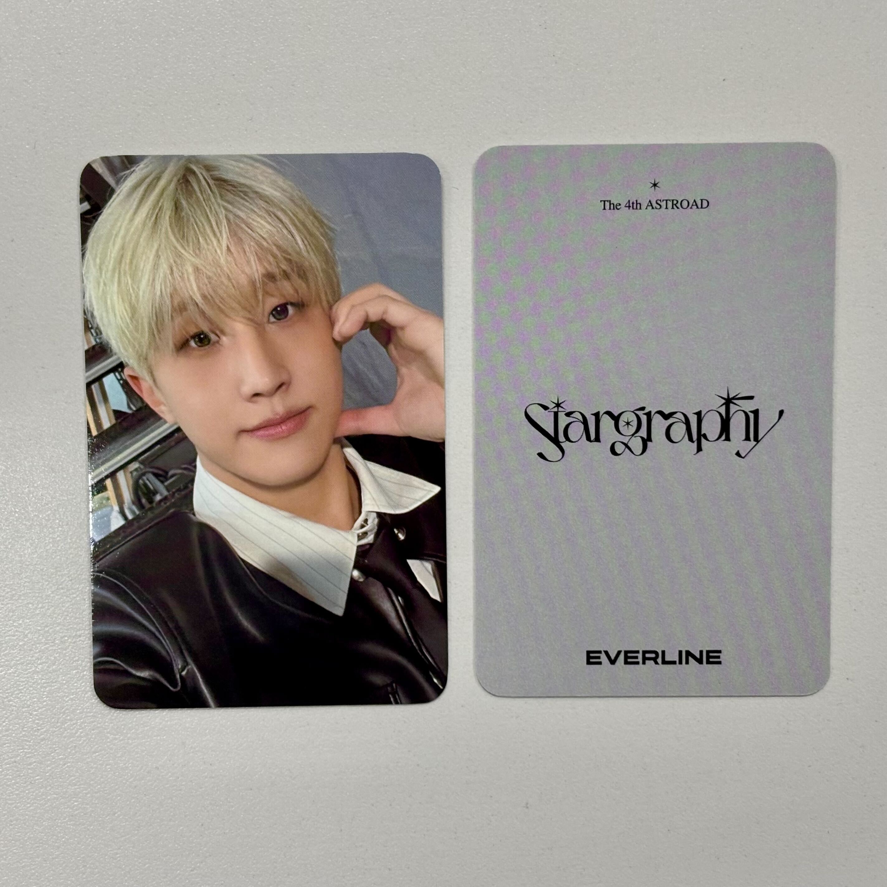 Astro EVERLINE STARGRAPHY SPECIAL EVENT PHOTOCARD - JIN JIN
