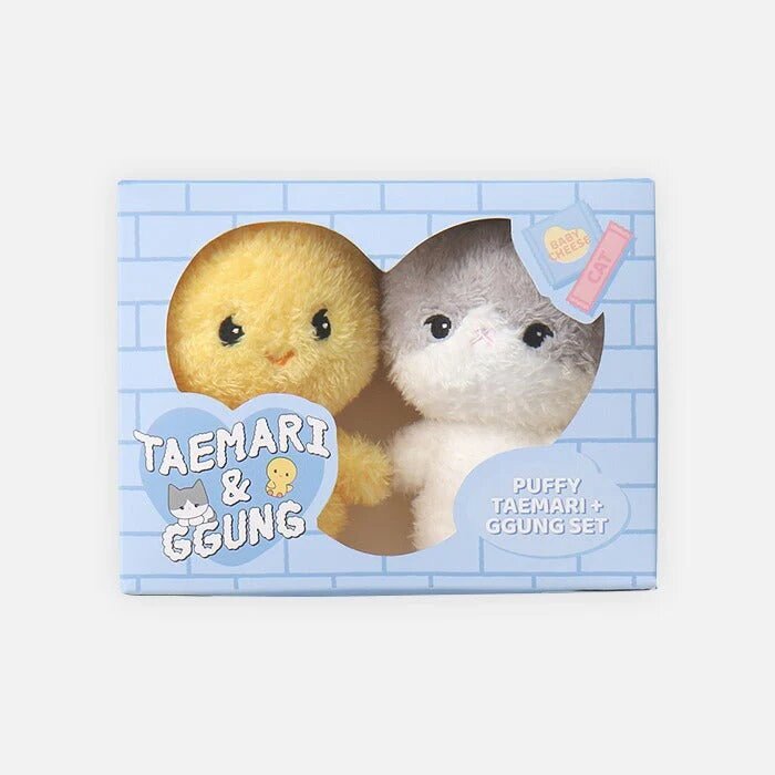SHINee Taemin Puff Tamari & GGUNG Plush Set Official Doll Set