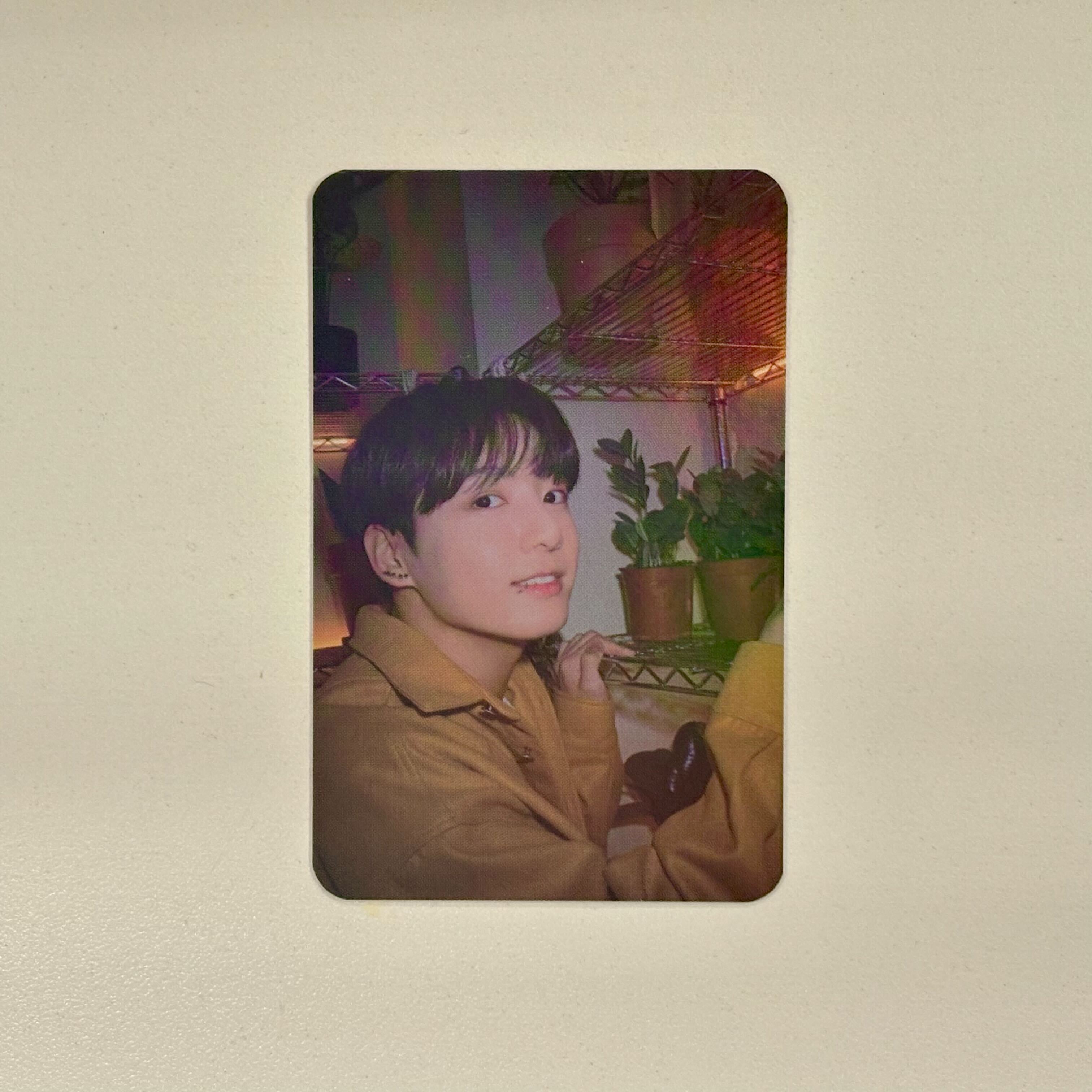 PERMISSION TO DANCE ON STAGE-LIVE  Aladin POB Hologram Photocard - JK 