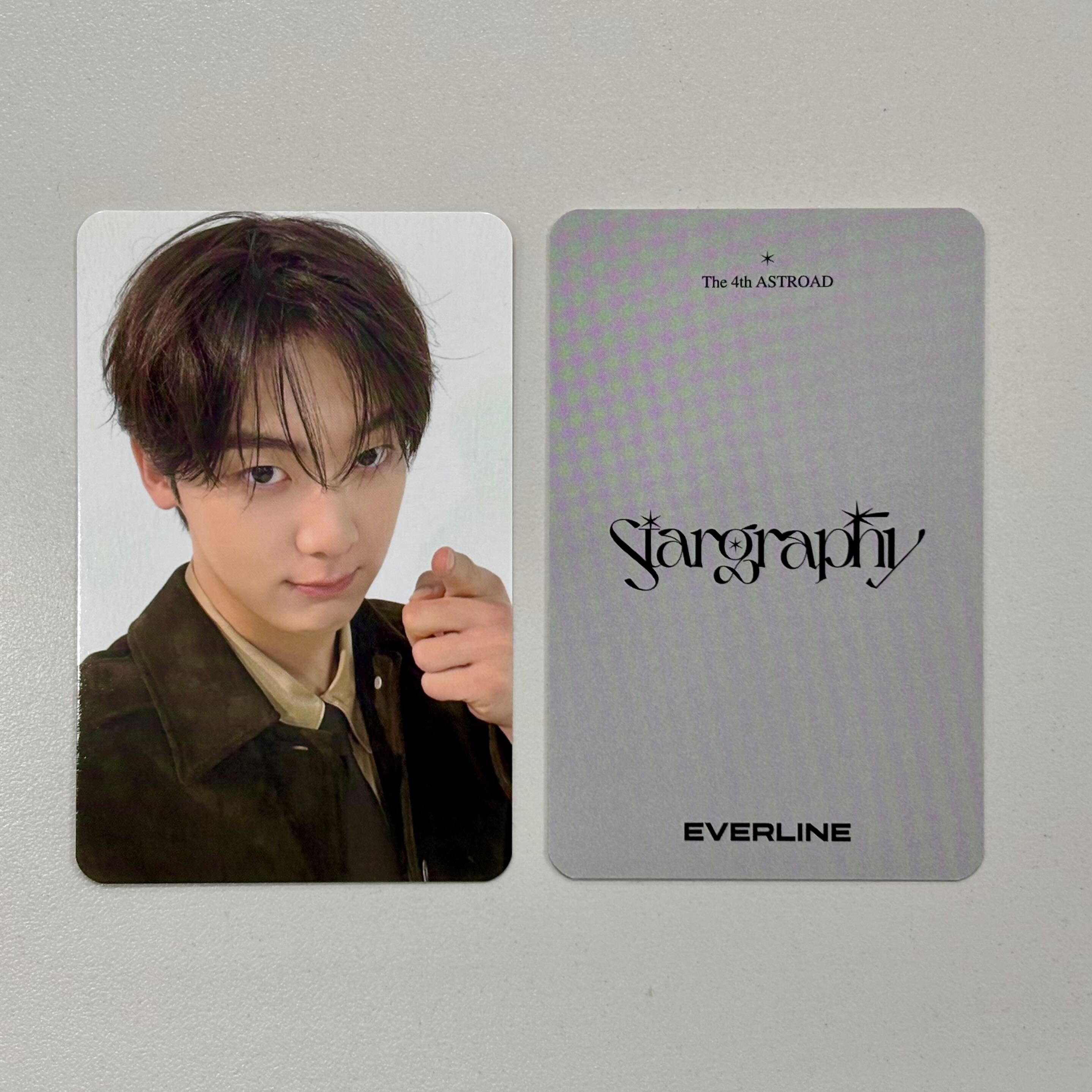 Astro EVERLINE STARGRAPHY SPECIAL EVENT PHOTOCARD - YOON SAN HA