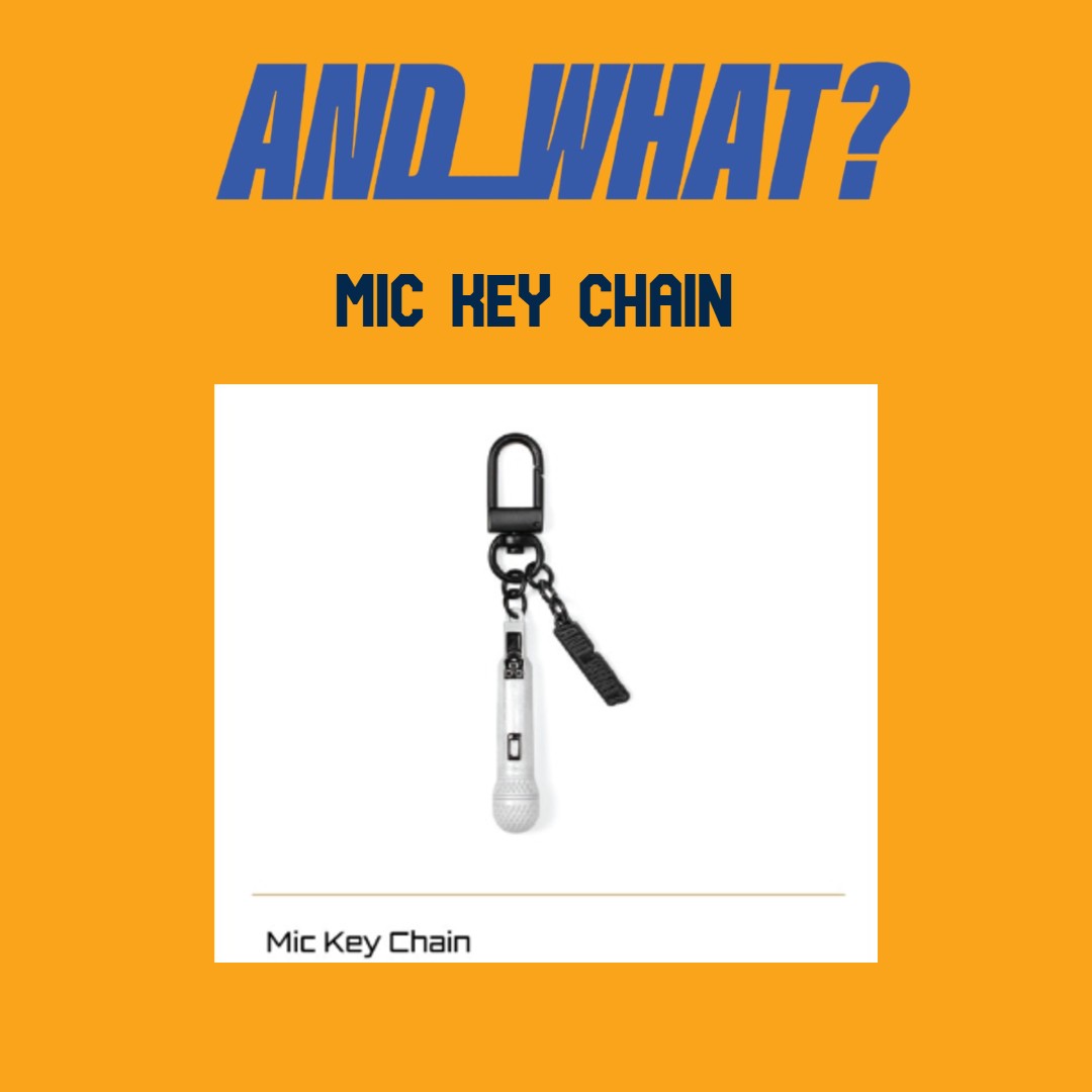 AND_WHAT? Exhibition Mic Key Chain
