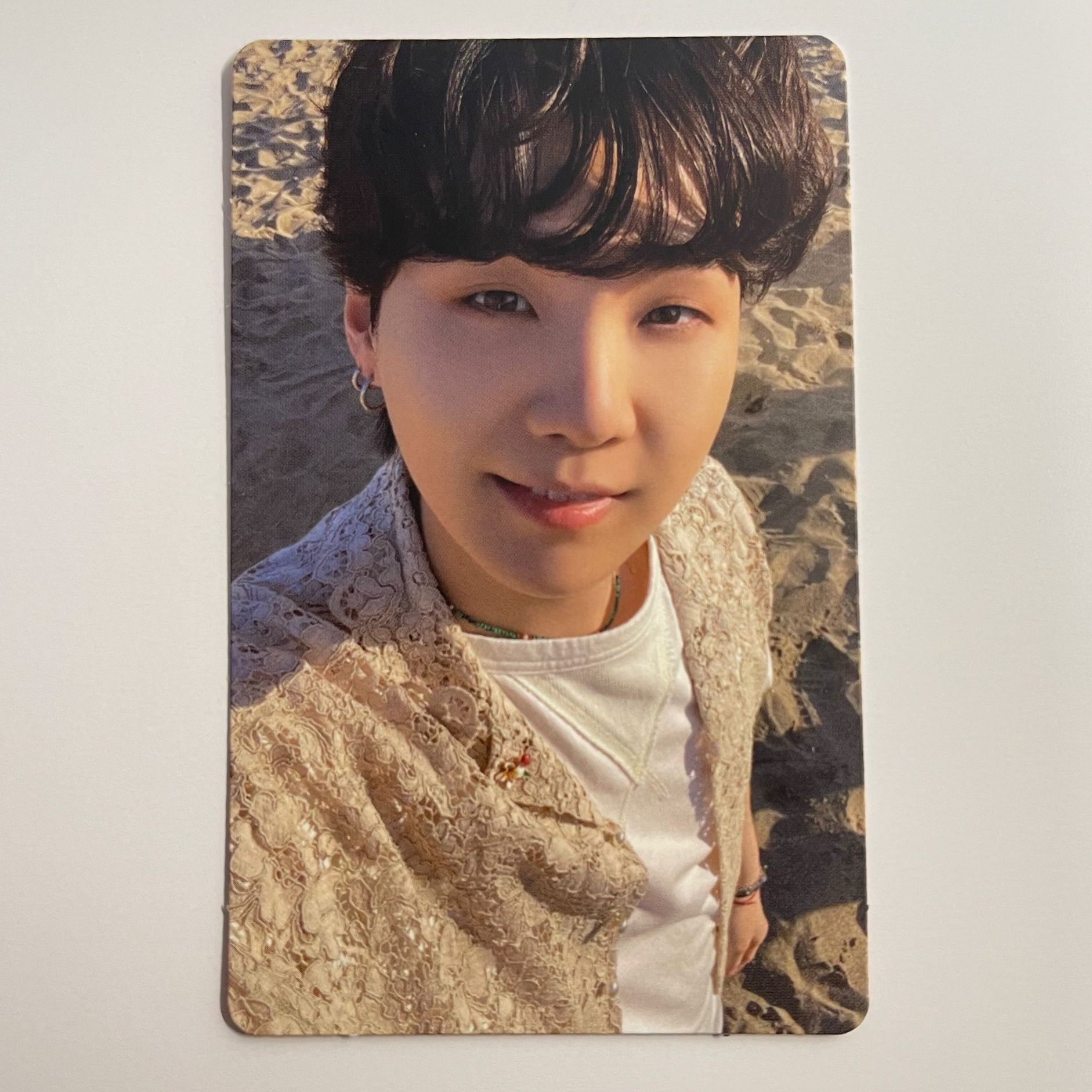 Yoongi - Butter Peaches Official Album Photocard