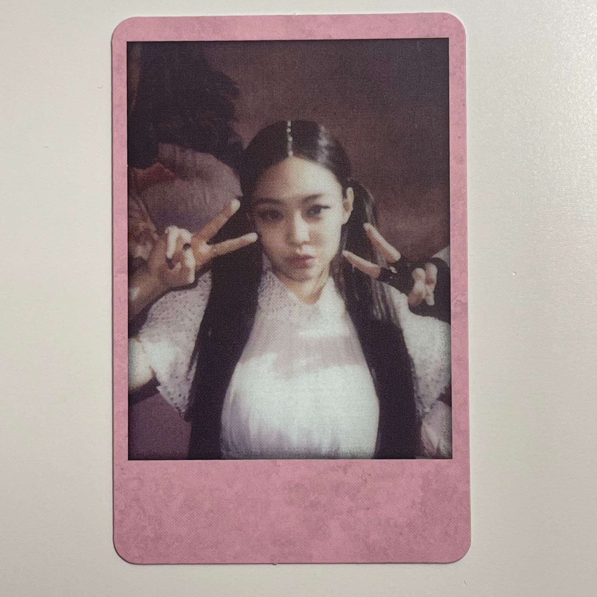 KILL THIS LOVE PHOTOCARD OFFICIAL - PINK VER 1 - JENNIE
