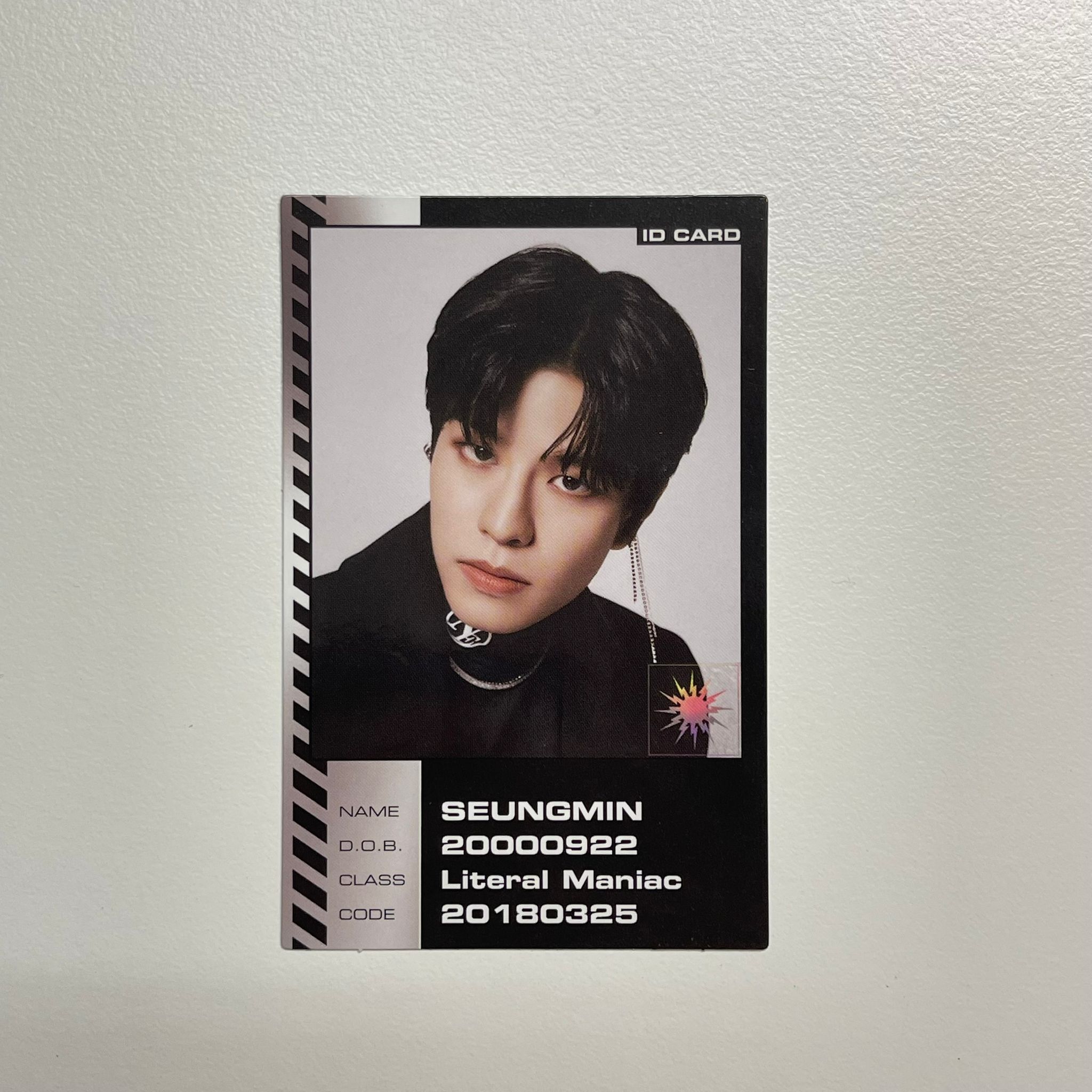 ODDINARY ID Photo Card - Seungmin
