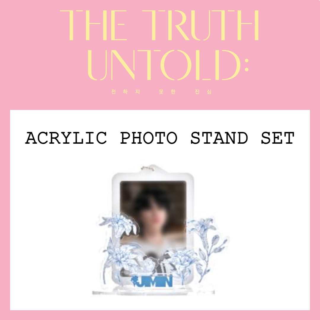 The Truth Untold Merch - Acrylic Photo Stand Set