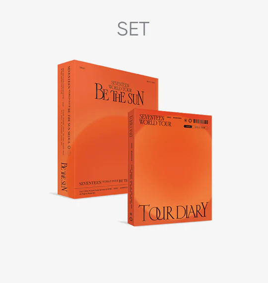 SEVENTEEN - BE THE SUN WORLD TOUR SEOUL TOUR DVD & TOUR DIARY + WEVERSE POB