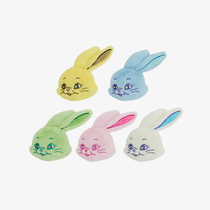 Fluffy Keyring - YELLOW