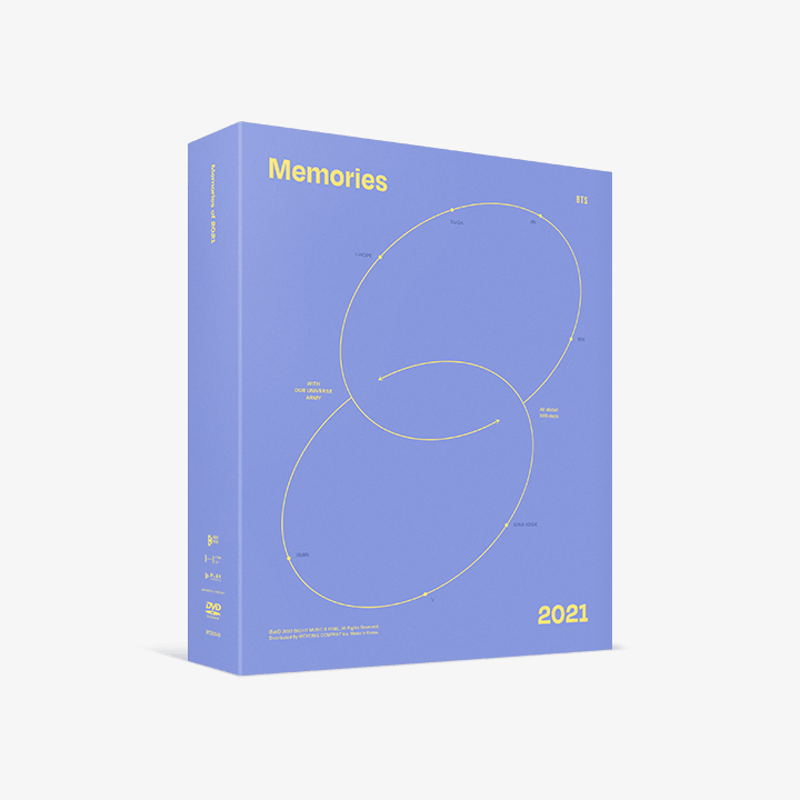 Memories of 2021 DVD + Weverse Gift