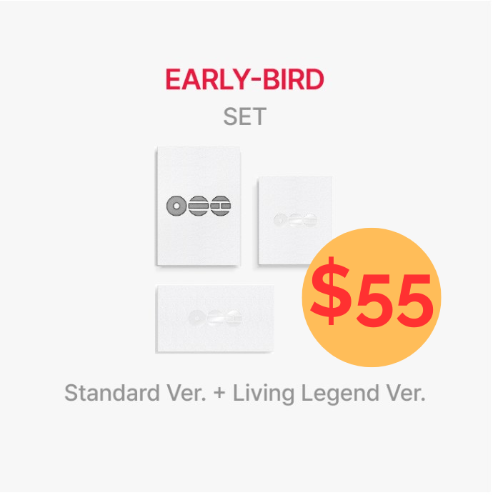 [EARLY BIRD] 'ARIRANG' (Set) + 'ARIRANG' (Living Legend Ver.) Set + Weverse Early Bird 