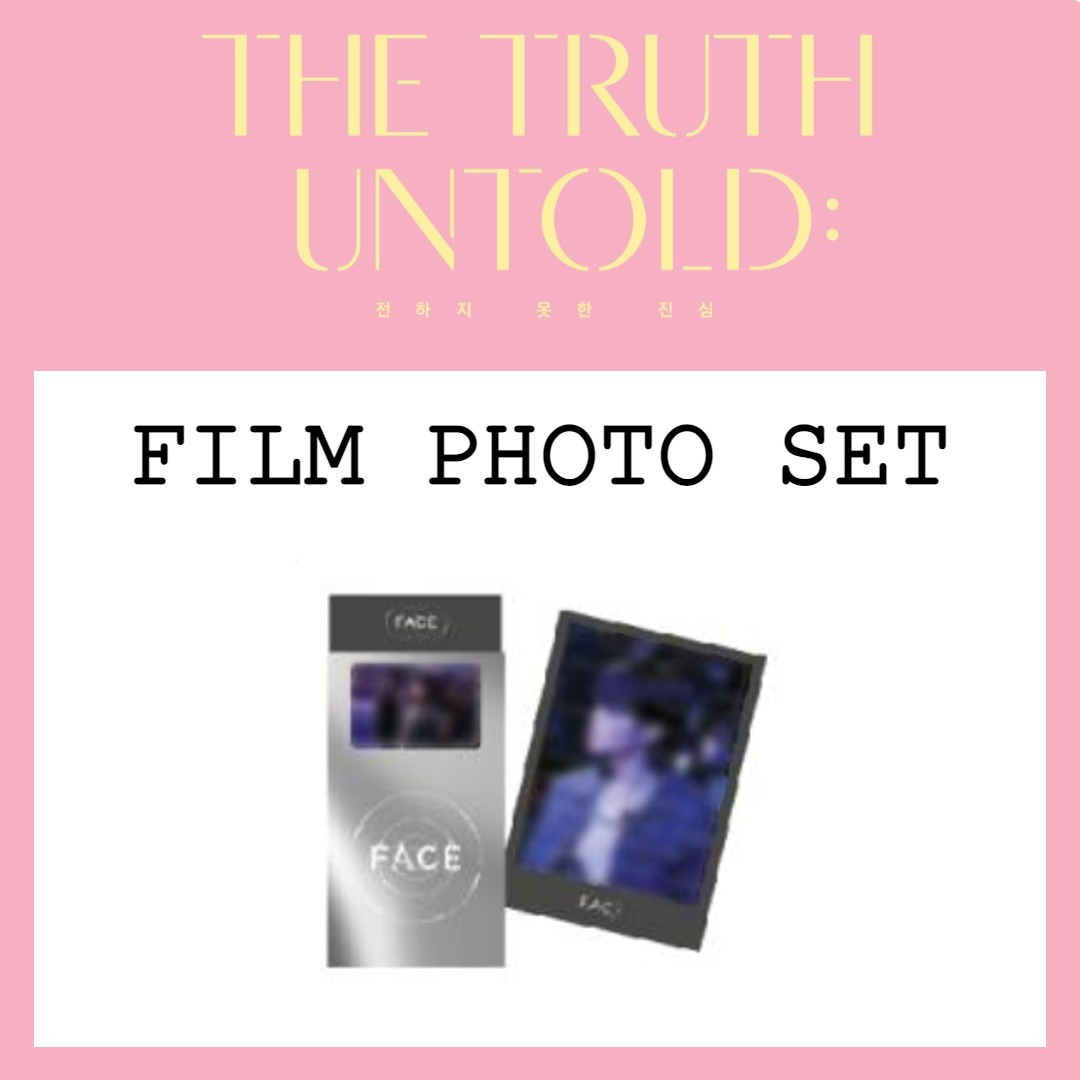 The Truth Untold Merch - Film Photo Set