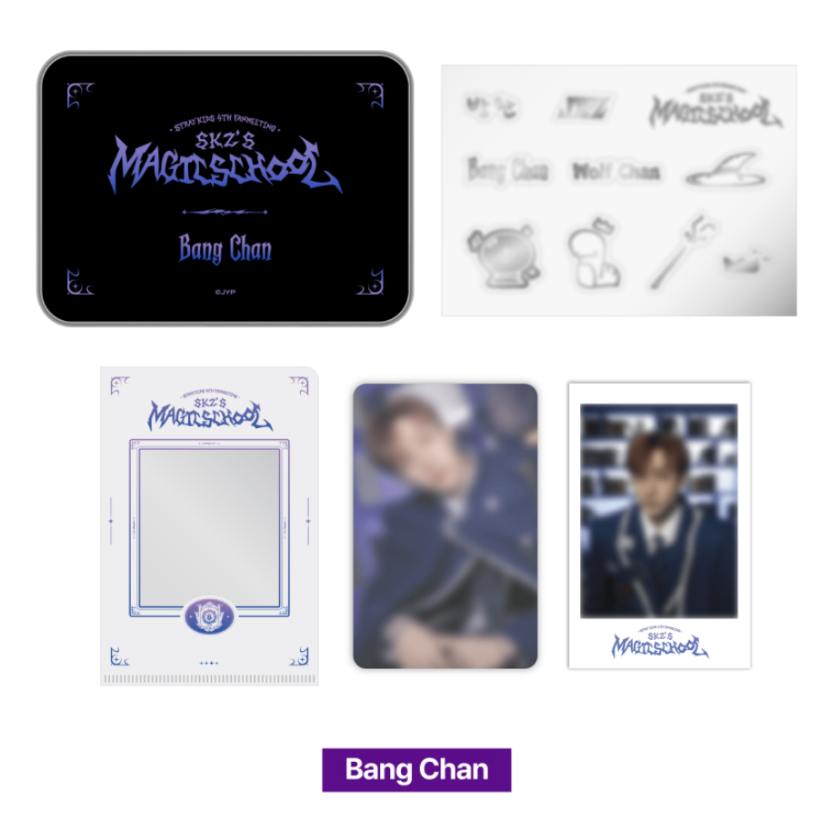 [Skzoo POPUP Store] Bang Chan PHOTO DECO SET 