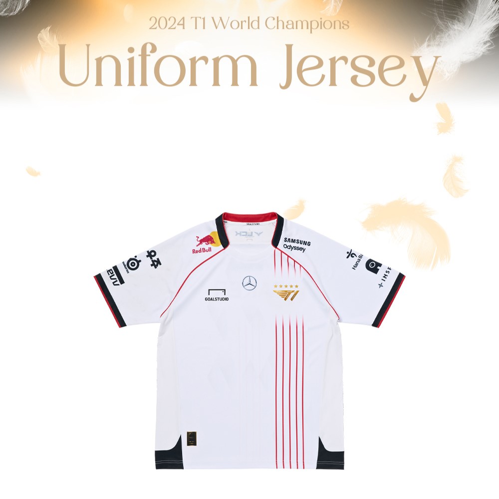 T1 UNIFORM WORLDS CHAMPIONS ZOFGK Lサイズ T1 UNIFORM WORLDS CHAMPIONS ZOFGK Lサイズ T1 UNIFORM WORLDS