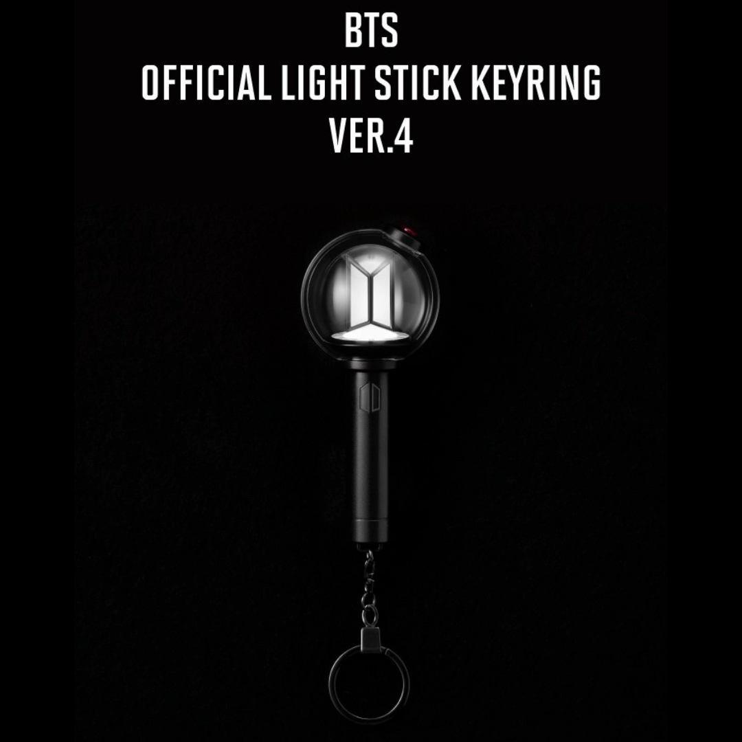BTS OFFICIAL LIGHT STICK KEYRING VER.4