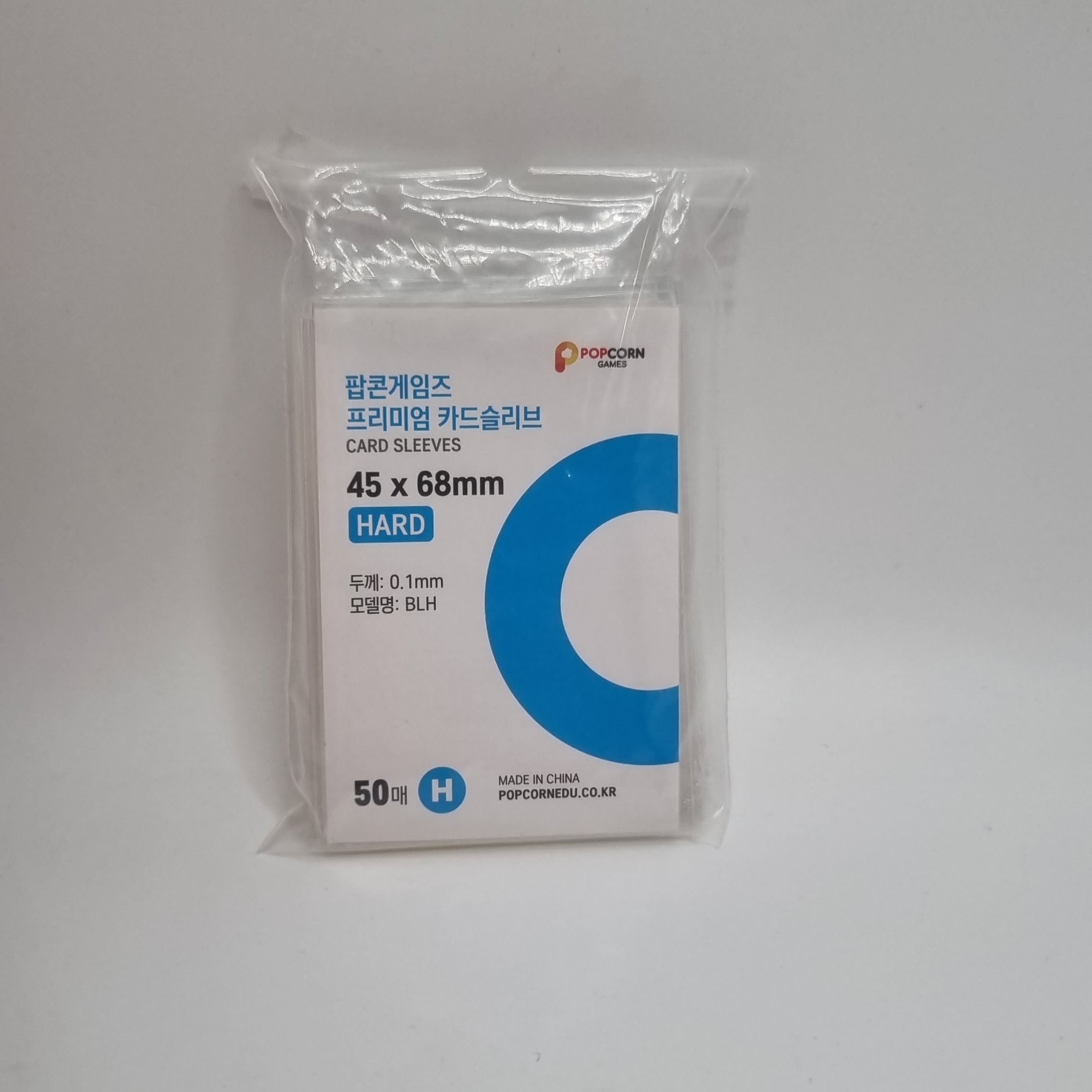 Photocard Sleeves Hard 45x68mm (Set of 10 packs - 50 pieces each) 