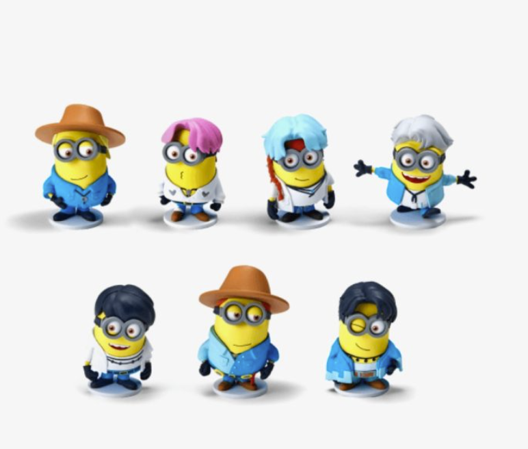BTS Jungkook x Minions Figure