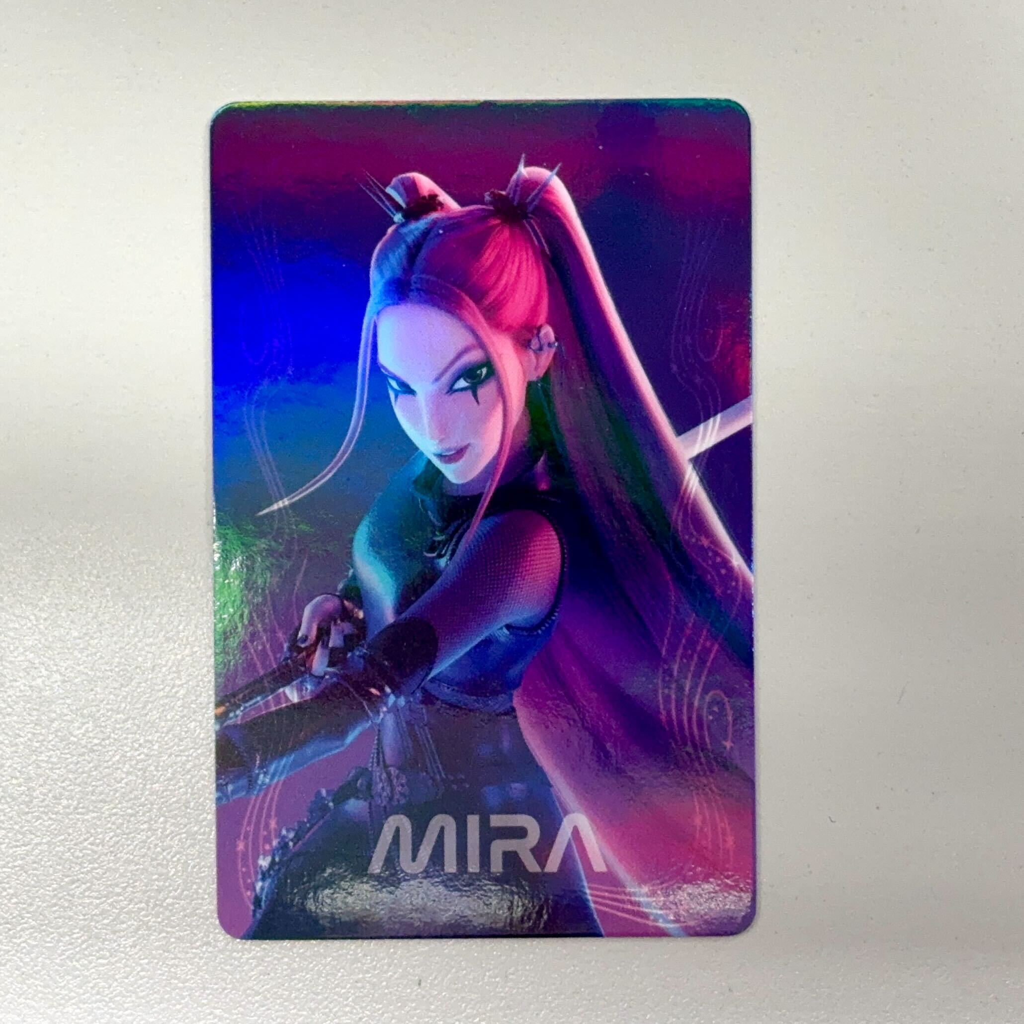 KPOP DEMON HUNTERS Mira Holographic Photocard 