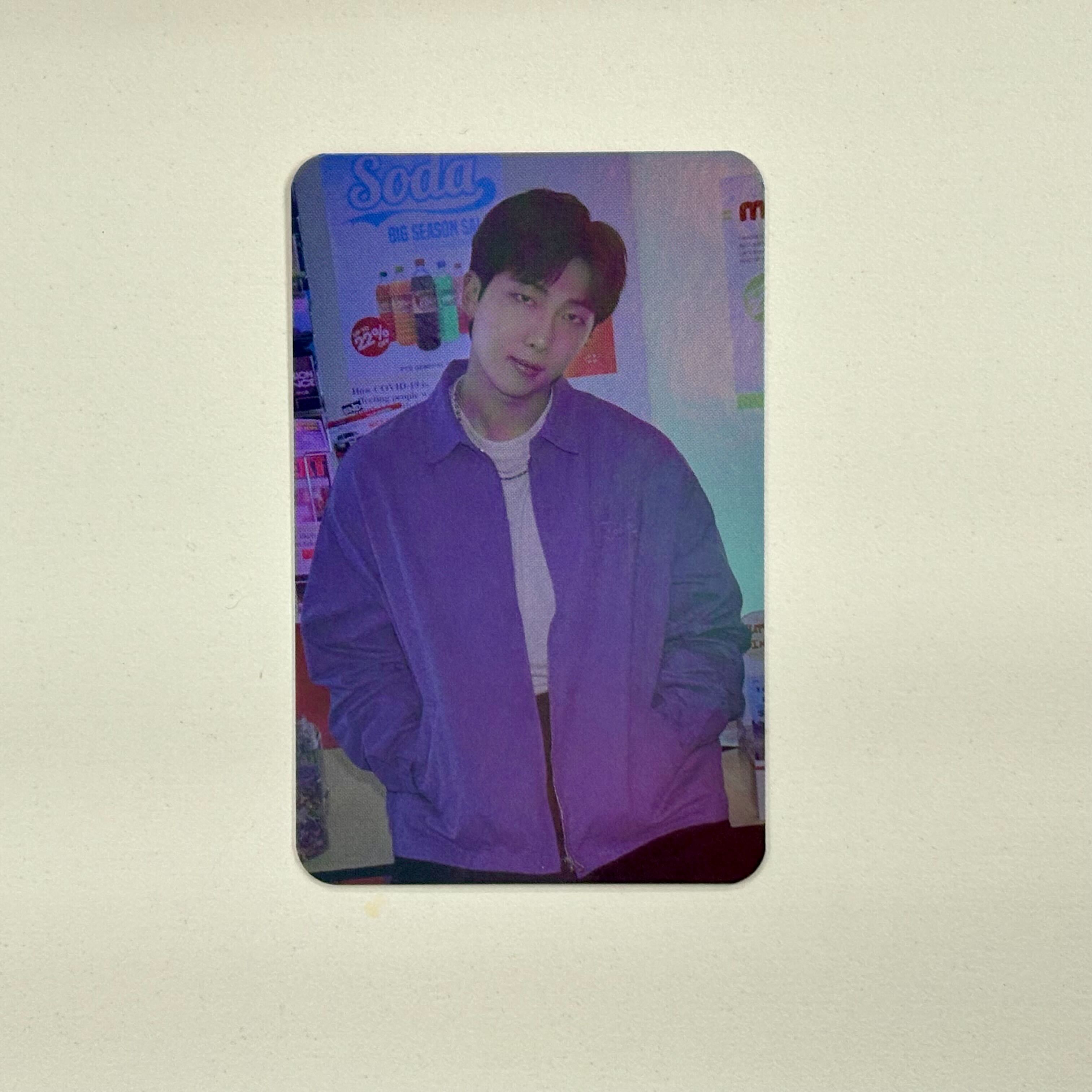PERMISSION TO DANCE ON STAGE-LIVE  Aladin POB Hologram Photocard - RM